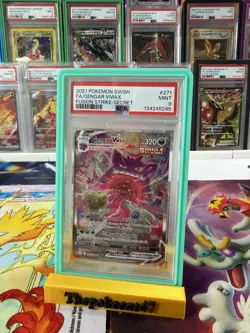 Pokemon Gengar VMAX Alt Art Secret Rare 271/264 Holo PSA 9 W/ Guard - Image 1