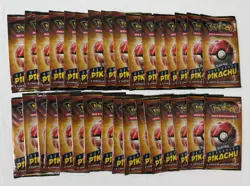 Lot of 32 Pokemon Detective Pikachu 2 Card Packs Spanish Spain Version - Image 1