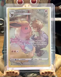 Flareon TG01/TG30 Holo Brilliant Stars Trainer Gallery Pokemon NM/M - Image 1