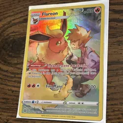 Flareon TG01/TG30 Holo Brilliant Stars Trainer Gallery Pokemon NM/M - Image 4