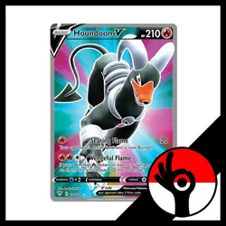 Pokemon TCG: Darkness Ablaze - 178/189 - Houndoom V - Image 1