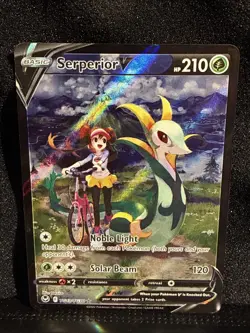 Pokemon TCG Serperior V TG13/TG30 Swsh12 Silver Tempest Trainer Gallery - Image 1