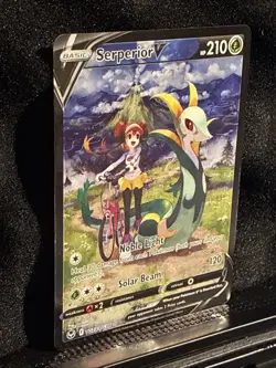 Pokemon TCG Serperior V TG13/TG30 Swsh12 Silver Tempest Trainer Gallery - Image 2