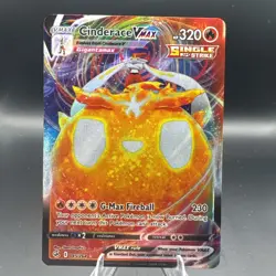 Pokemon Cinderace Vmax 045/264 NM Full Art Ultra Rare Fusion Strike - Image 1