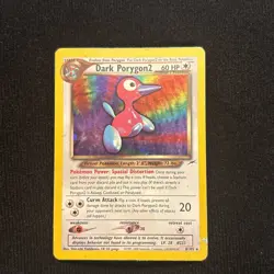 Pokemon Dark Porygon 2 #8 Holo (Neo Destiny) - Image 1