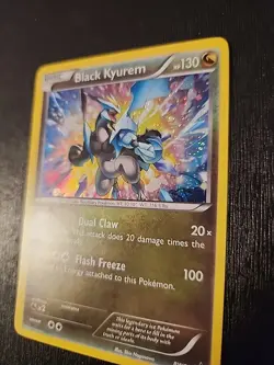 Pokemon TCG Black Kyurem BW Black Star Promos BW58 Holo Promo - Image 3