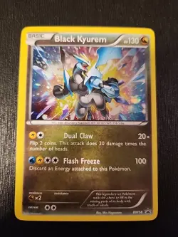 Pokemon TCG Black Kyurem BW Black Star Promos BW58 Holo Promo - Image 5