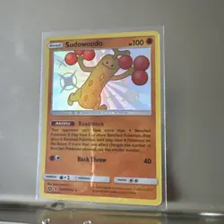 Sudowoodo SV20/SV94 Hidden Fates: Shiny Vault Holo M/NM Pokemon TCG - Image 1