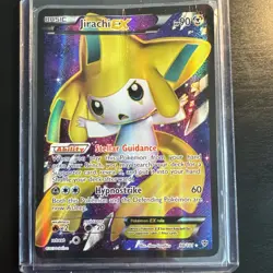 Jirachi EX (98 Full Art) 98/101 Black & White Plasma Blast Holo Pokemon Card - Image 1