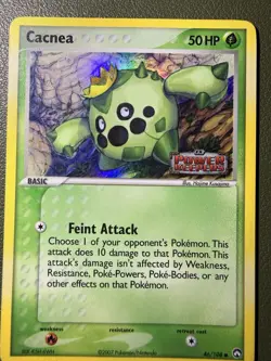Cacnea 46/108 Power Keepers Reverse Holo English 50 HP - Image 1