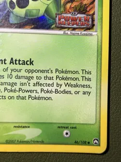 Cacnea 46/108 Power Keepers Reverse Holo English 50 HP - Image 4