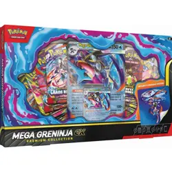 Pokemon TCG: Mega Greninja EX Premium Collection Box Chaos Rising - Image 1