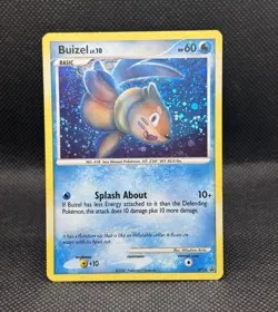 Buizel DP13 Promo Holo Pokemon Card 2007 Diamond & Pearl English HP 60 - Image 1
