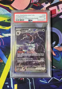 PSA 10 Hydreigon ex SIR 169/086 White Flare English Pokemon Card - Image 1