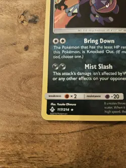 Pokemon TCG Greninja Holo Rare Card Unbroken Bonds 117/214 - Image 5