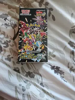 NEW. Japanese Pokemon Shiny Treasure EX Booster Box Sealed. 10 Booster Packs. US - Image 1