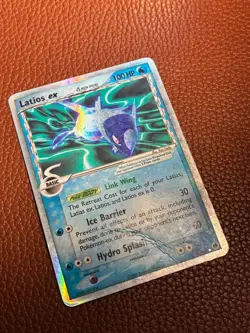 Latios Ex 96/101 Dragon Frontiers Delta Species Lp Holo Pokemon - Image 2