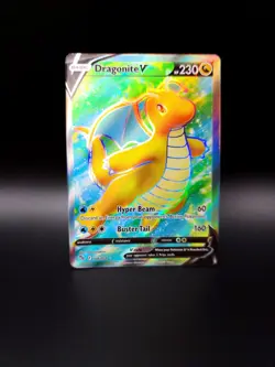 The Pokemon Company Dragonite V 076/078 Pokemon GO Ultra Rare Holo ENG 230HP - Image 1