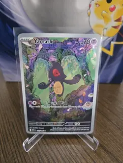 Pokemon TCG White Flare Yamask Illustration Rare 122/86 - Image 1