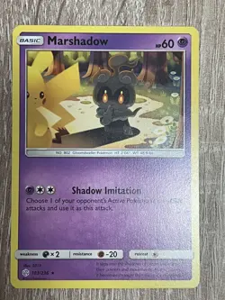 Pokemon TCG Cosmic Eclpise Marshadow 103/236 Non Holo Rare Excellent - Image 1