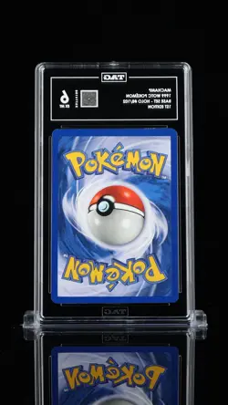 Graded Pokemon 1999 1st EDITION Machamp 8/102 Base Set COMSO HOLO RARE - TAG 6 - Image 2