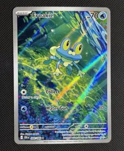 Pokemon TCG Froakie 088/086 CR1 Secret Rare Basic 70HP Holo EN 2026 - Image 1
