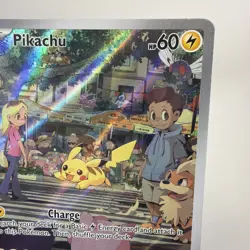 Pokemon Pikachu 173/165 Scarlet & Violet 151 Illustration Rare Full Art - Image 4