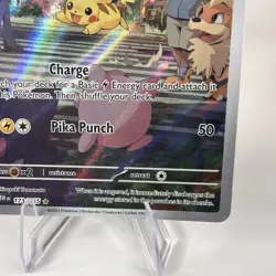 Pokemon Pikachu 173/165 Scarlet & Violet 151 Illustration Rare Full Art - Image 5