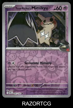 TEAM ROCKET'S MIMIKYU 097/217 UC ASCENDED HEROES POKEMON NM/M - Image 1
