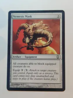 Nemesis Mask Darksteel Regular LP MTG - Image 1