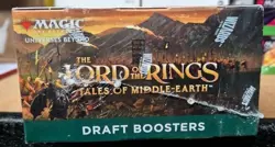 MTG Lord of the Rings Tales of Middle Earth Draft Booster Box Sealed 195166204932 - Image 3