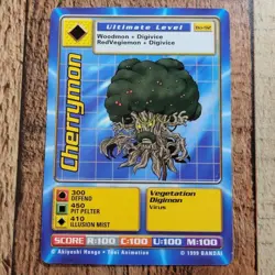 Cherrymon Bo-92 NM Digimon 1999 Bandai Digi Battle Card Game Series 2 Ultimate - Image 2