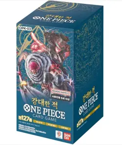 One Piece Card Game Mighty Enemy OPK-03 Booster Box Factory Sealed Korean Ver - Image 1