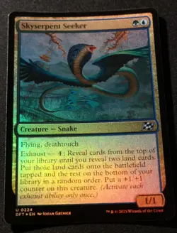 Skyserpent Seeker - Foil - DFT - MTG - EN - NM - 0224 - Image 1