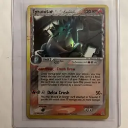 Tyranitar 16/113 EX Delta Species 2005 Reverse Holo Rare Pokemon Card TCG - LP - Image 1