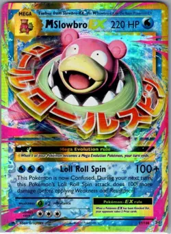 M Slowbro EX 27/108 XY - Evolutions - Pokemon Card - NM - Image 1