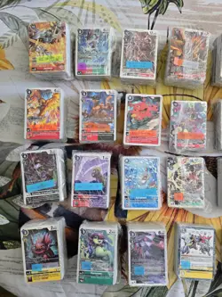 Digimon Card Game Organized Bulk Lot- 2400 NM Common, Uncommon, Rare Cards - Image 2