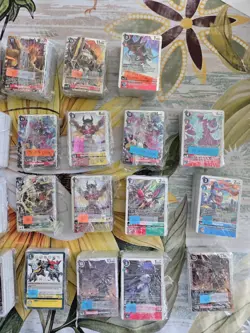 Digimon Card Game Organized Bulk Lot- 2400 NM Common, Uncommon, Rare Cards - Image 3