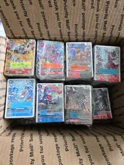 Digimon Card Game Organized Bulk Lot- 2400 NM Common, Uncommon, Rare Cards - Image 4