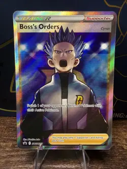 Boss's Orders (Full Art) SWSH251 SWSH: Sword & Shield Promo Cards Holo - Image 1