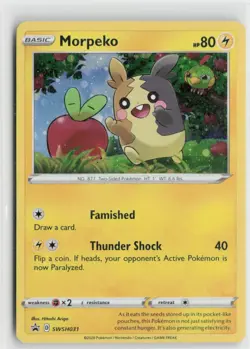 Morpeko - Holo Promo SWSH: Sword & Shield Promo Cards SWSH031 NM - Image 1