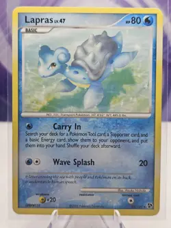 Pokemon TCG Card Lapras 21/106 Great Encounters Vintage Collection LP - Image 1