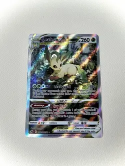 Leafeon VSTAR GG35/GG70 Holo Crown Zenith Galarian Gallery Pokemon Card - Image 1