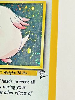 Chansey (SWIRL) Base Set 2 Holo Rare No. 3/130 Pokemon Card - 1999 - 2000 - Image 2