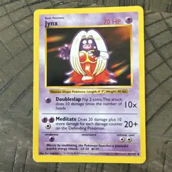 Pokemon Card Jynx 1999 Base Set 31/104 Uncommon - Image 1
