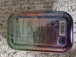 Pokemon Salamence Tin Case 60-Card Capacity Factory sealed 2 booster packs - Image 2