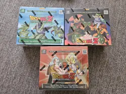 Panini Dragon Ball Z Trading Card Game Booster Box Sealed Lot Of 3 - Image 1