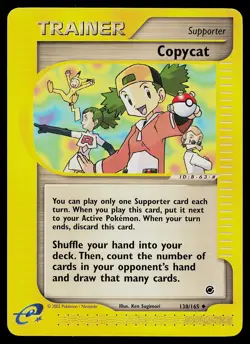 Pokemon Card - Copycat Expedition Base Set 138/165 Uncommon - Image 1