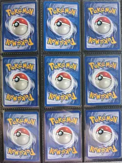 Complete Base Set Non Holos 17-102 Pokemon Cards Pokemon WOTC TCG 1999 LP-MP - Image 2