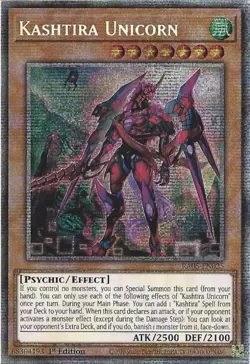 RA05-EN025 Kashtira Unicorn - Starlight Rare Card 1st Edition - Image 1